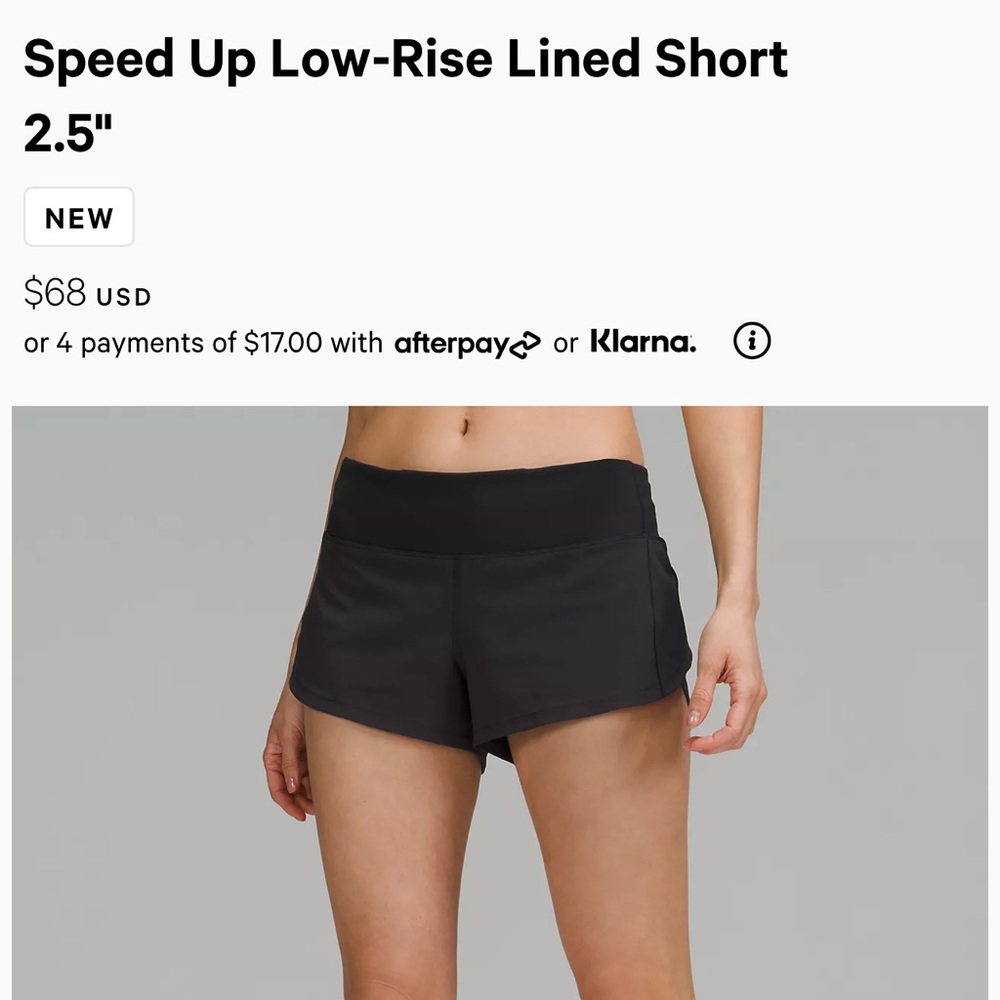 Lululemon shorts